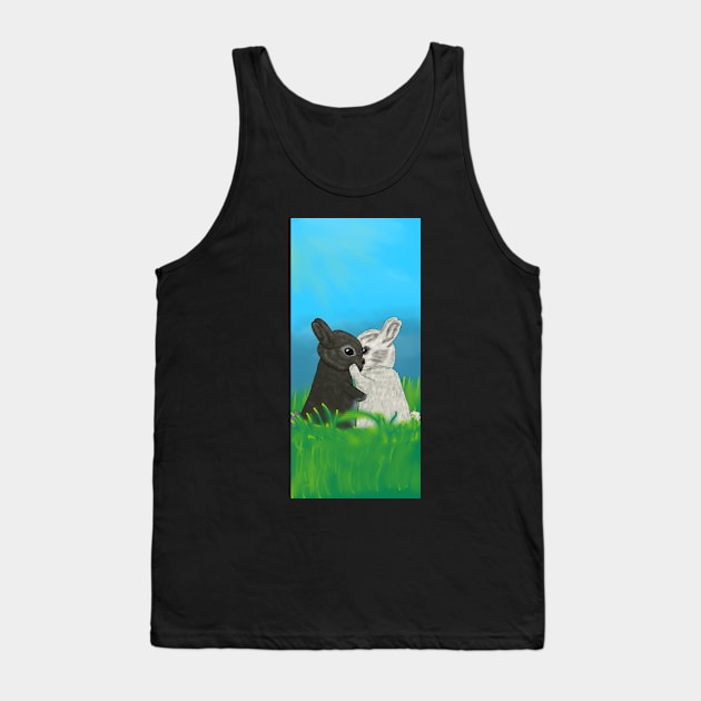 Bunny Love Tank Top by DesignsBySaxton